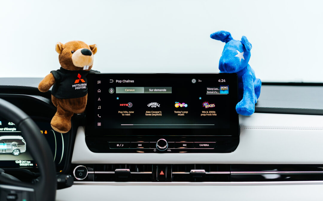 SiriusXM avec 360L s’ajoute à la gamme de Mitsubishi Motors Canada avec le nouvel Outlander PHEV 2026